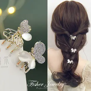 Rhinestone Bow Clip Bangs for Girls Retro Princess Style — feature 14