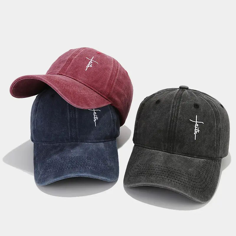 Men Women Embroidered Baseball Cap White - Image 9