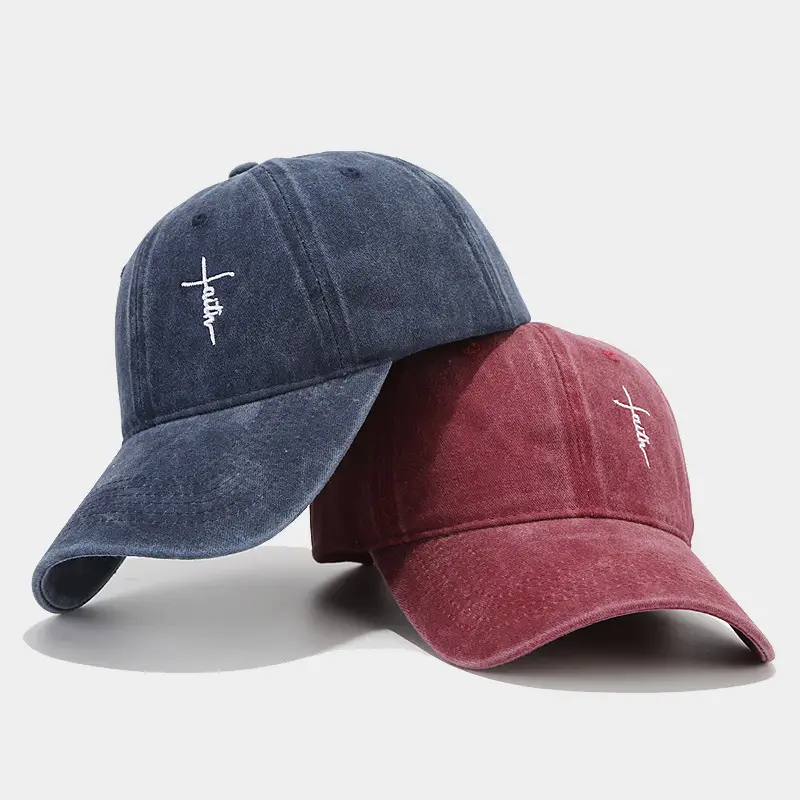 Men Women Embroidered Baseball Cap White - Image 10