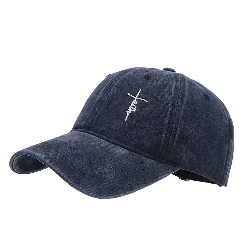 Men Women Embroidered Baseball Cap White - Image 12