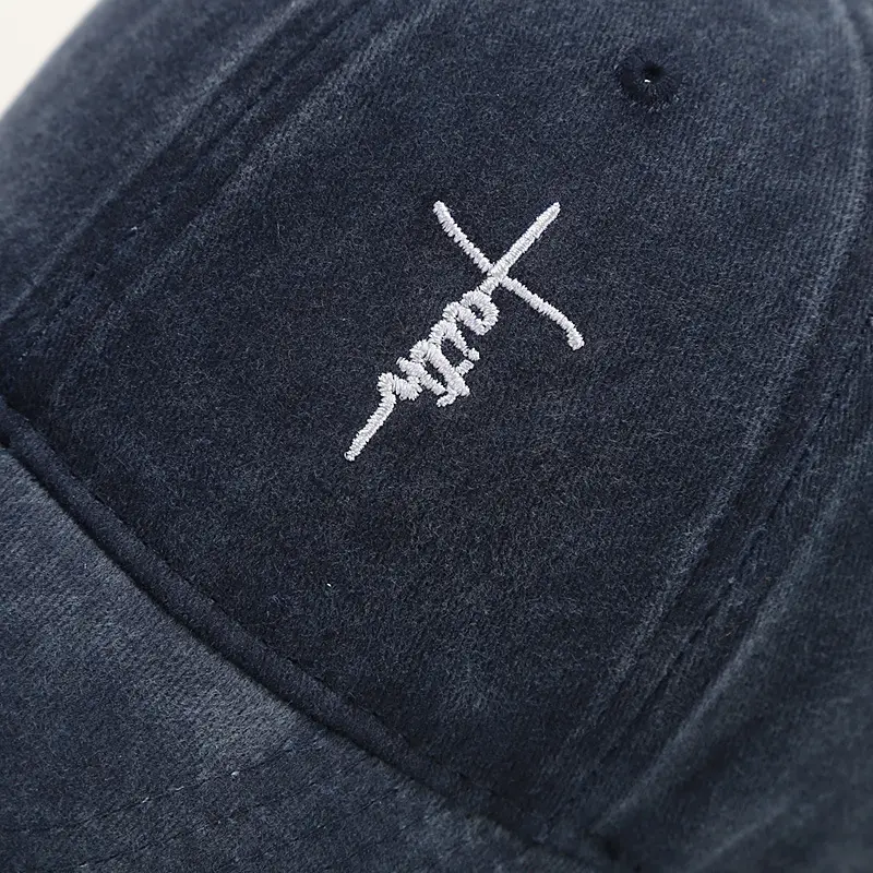 Men Women Embroidered Baseball Cap White — feature 12