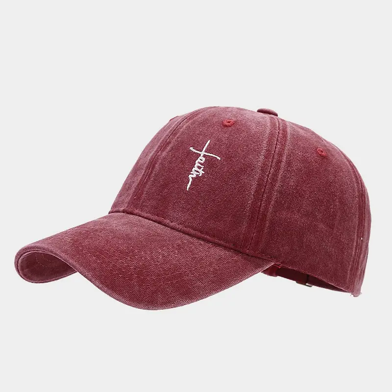 Men Women Embroidered Baseball Cap White - Image 5