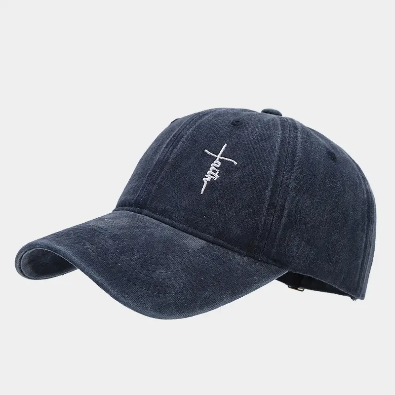 Men Women Embroidered Baseball Cap White - Image 7