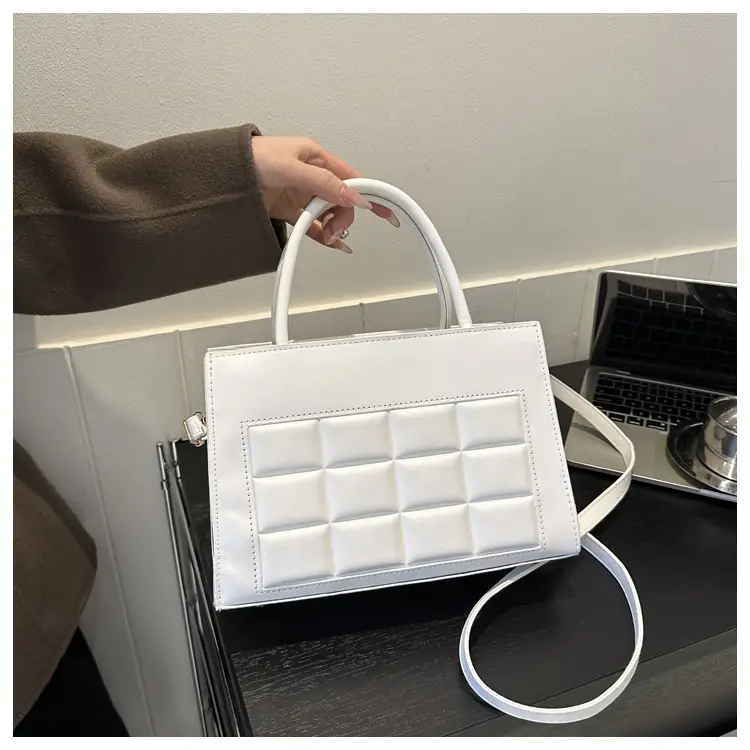 Women's Plaid Bag Set Winter New 2023 - Image 8