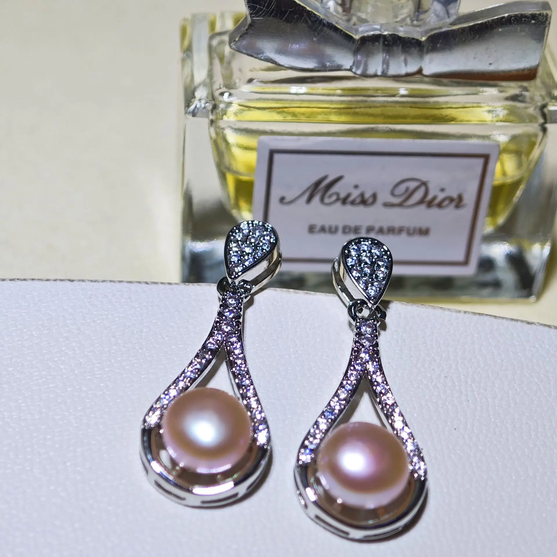 S925 Gold Pearl Star Earrings for Women - Image 7