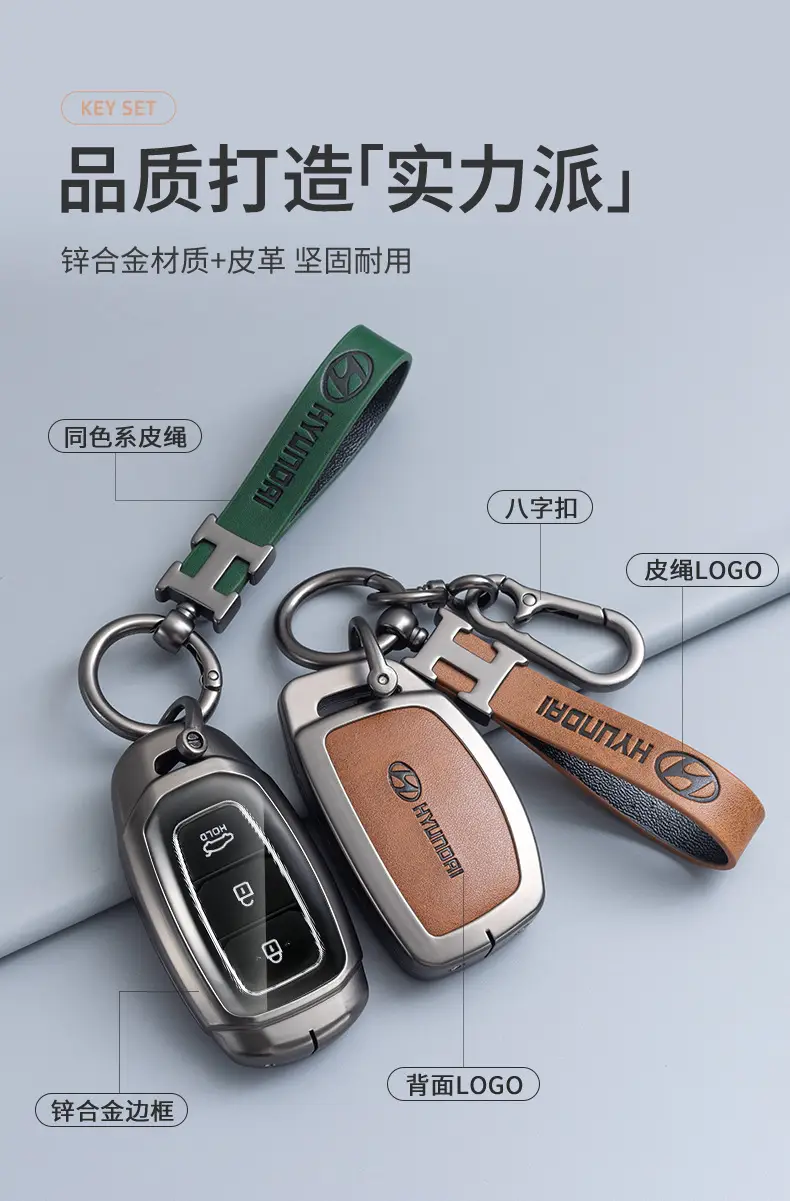 Applicable to Beijing Hyundai ix35 Car Key Set Name Figure Elantra Yuena Fista Sonata ix25 Shengda Bag — feature 10