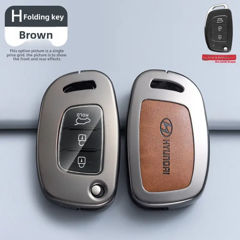 Applicable to Beijing Hyundai ix35 Car Key Set Name Figure Elantra Yuena Fista Sonata ix25 Shengda Bag
