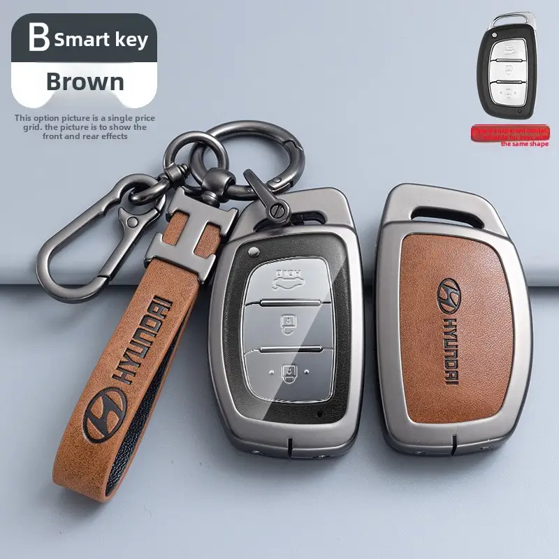 Applicable to Beijing Hyundai ix35 Car Key Set Name Figure Elantra Yuena Fista Sonata ix25 Shengda Bag