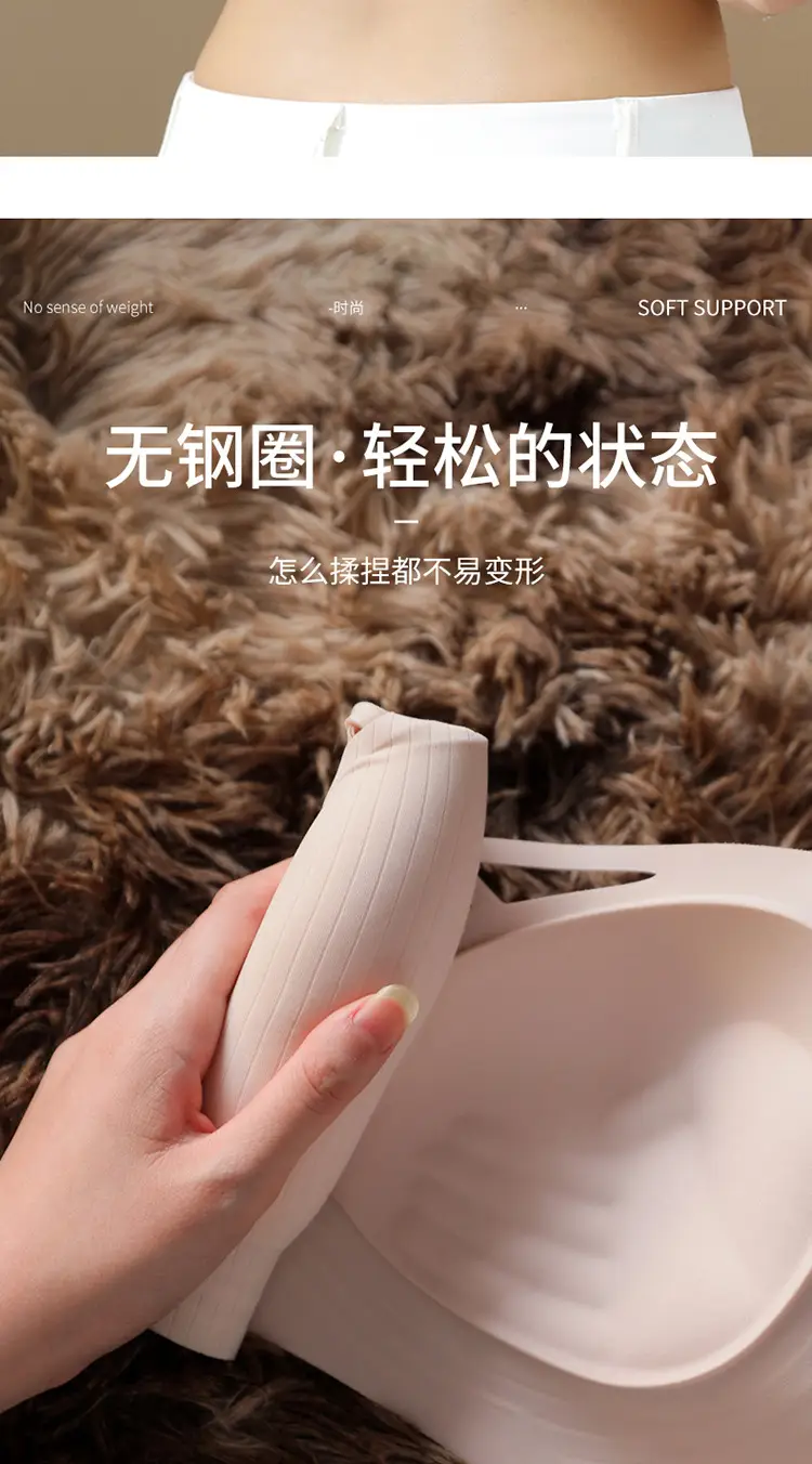 White Crossback Bra for Large Busts, Anti-Sagging, Slimming — feature 16