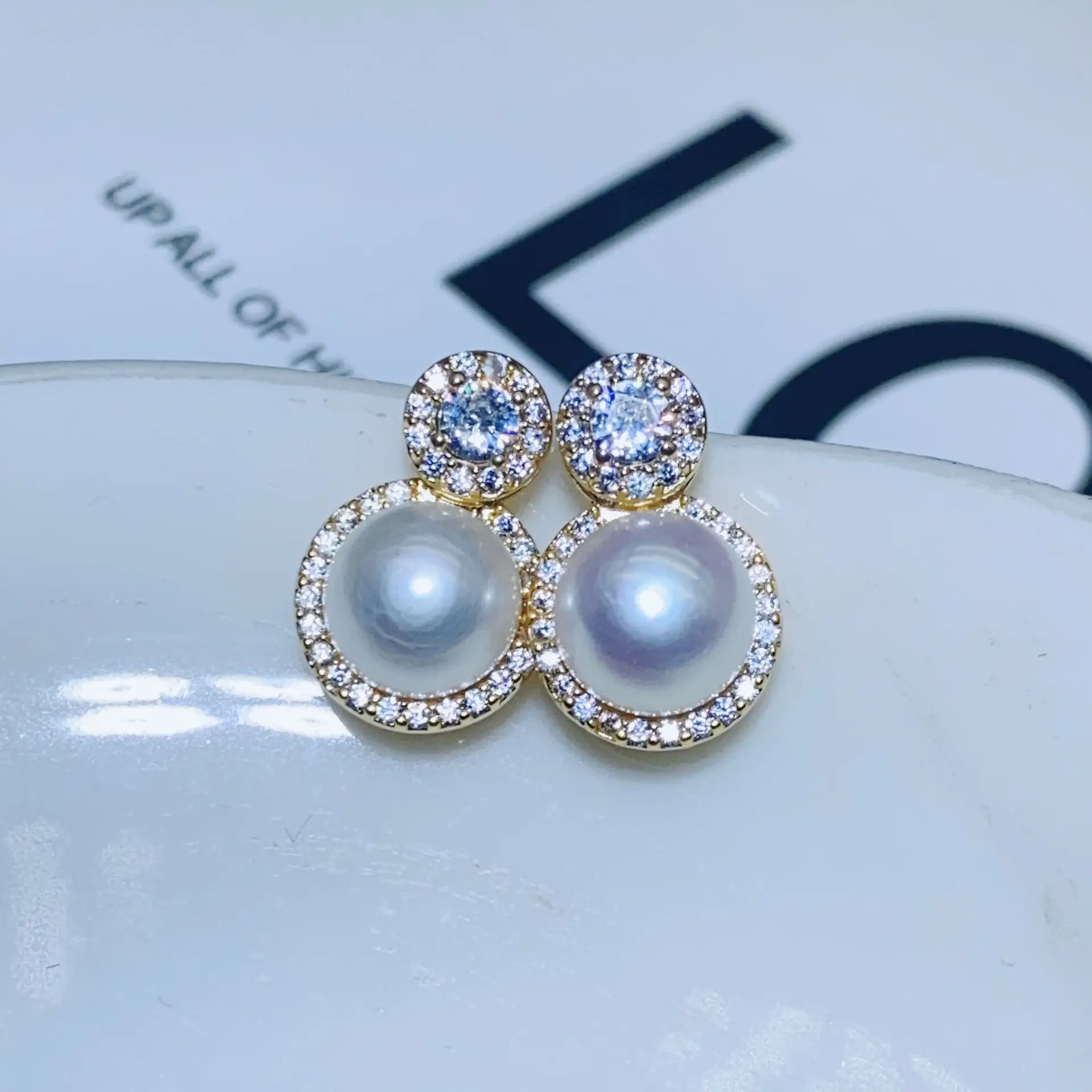 S925 Silver Pearl Pin Earrings Set for Women — feature 9