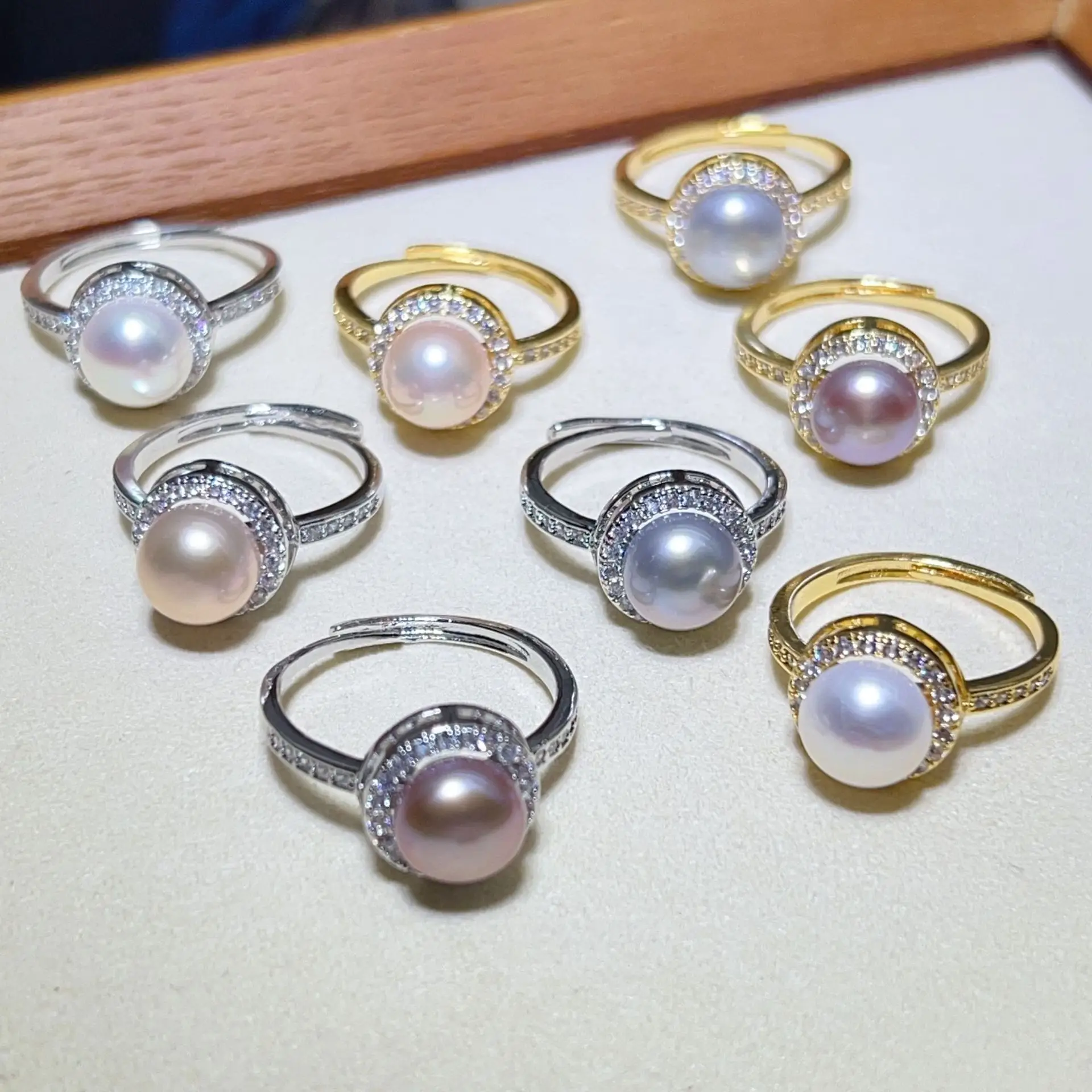 S925 Silver Pearl Pin Earrings Set for Women - Image 6