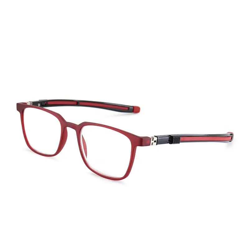 Anti-blue light halter Sports reading glasses portable with magnet telescopic mirror leg adjustable TR90 HD comfortable men and women - Image 2
