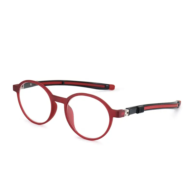 Anti-blue light halter Sports reading glasses portable with magnet telescopic mirror leg adjustable TR90 HD comfortable men and women - Image 3