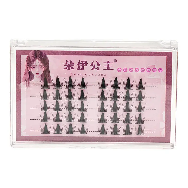 Princess Doe Thick False Eyelashes Single Cluster — feature 12