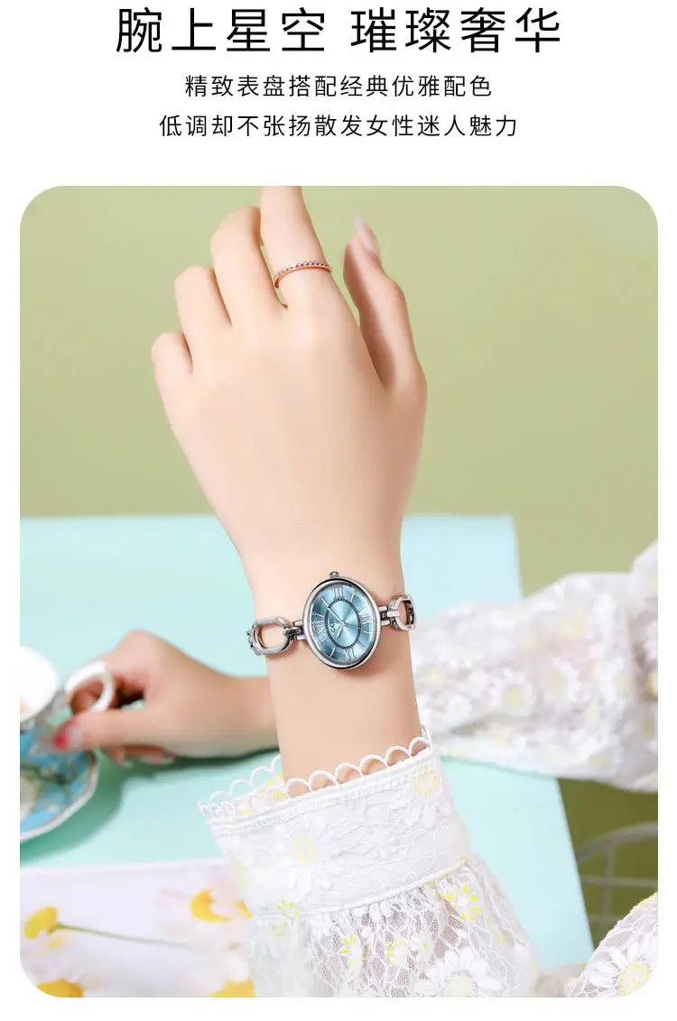 Women's Silver Quartz Watch with Roman Dial — feature 10