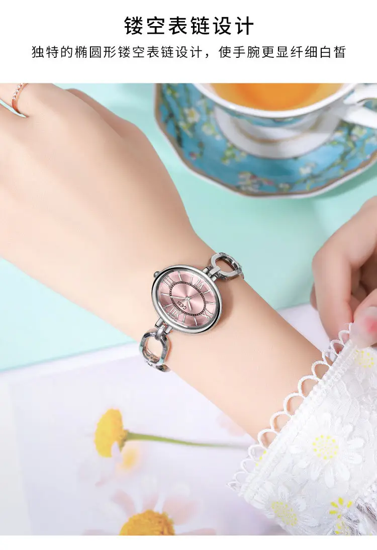 Women's Silver Quartz Watch with Roman Dial — feature 12