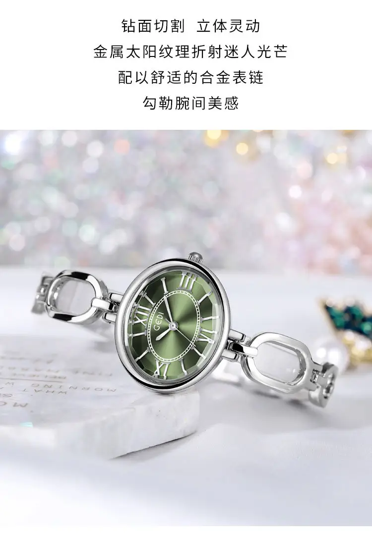 Women's Silver Quartz Watch with Roman Dial — feature 9
