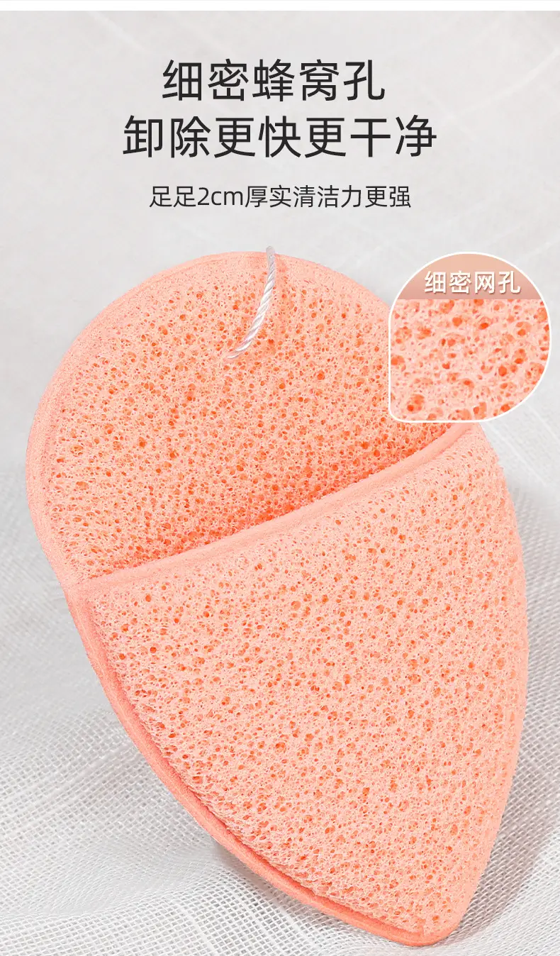 Face Wash Sponge Blue Glove Type Cleansing — feature 4