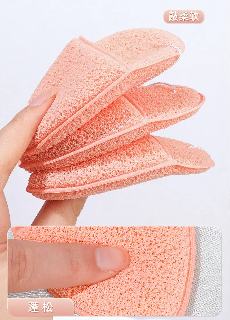 Face Wash Sponge Blue Glove Type Cleansing — feature 9