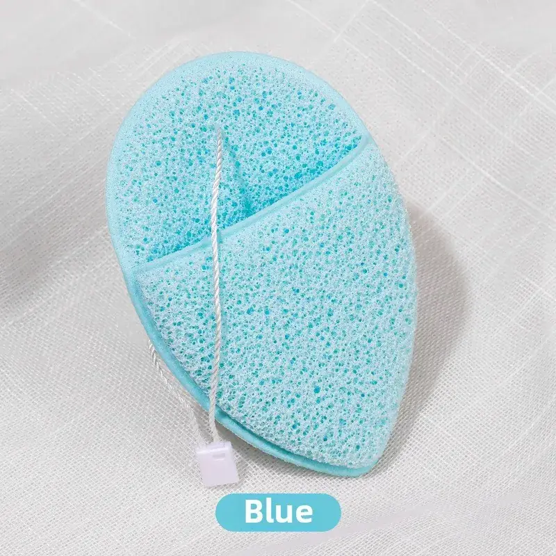 Face Wash Sponge Blue Glove Type Cleansing - Image 7