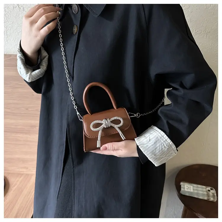 Pink Bowknot Crossbody Bag for Women — feature 14