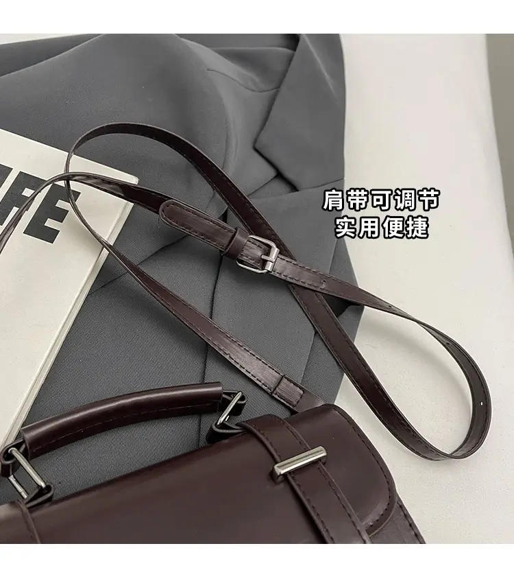 Small Square Korean Style Shoulder Bag 2023 Winter — feature 6