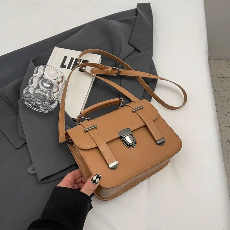 Small Square Korean Style Shoulder Bag 2023 Winter - Image 2