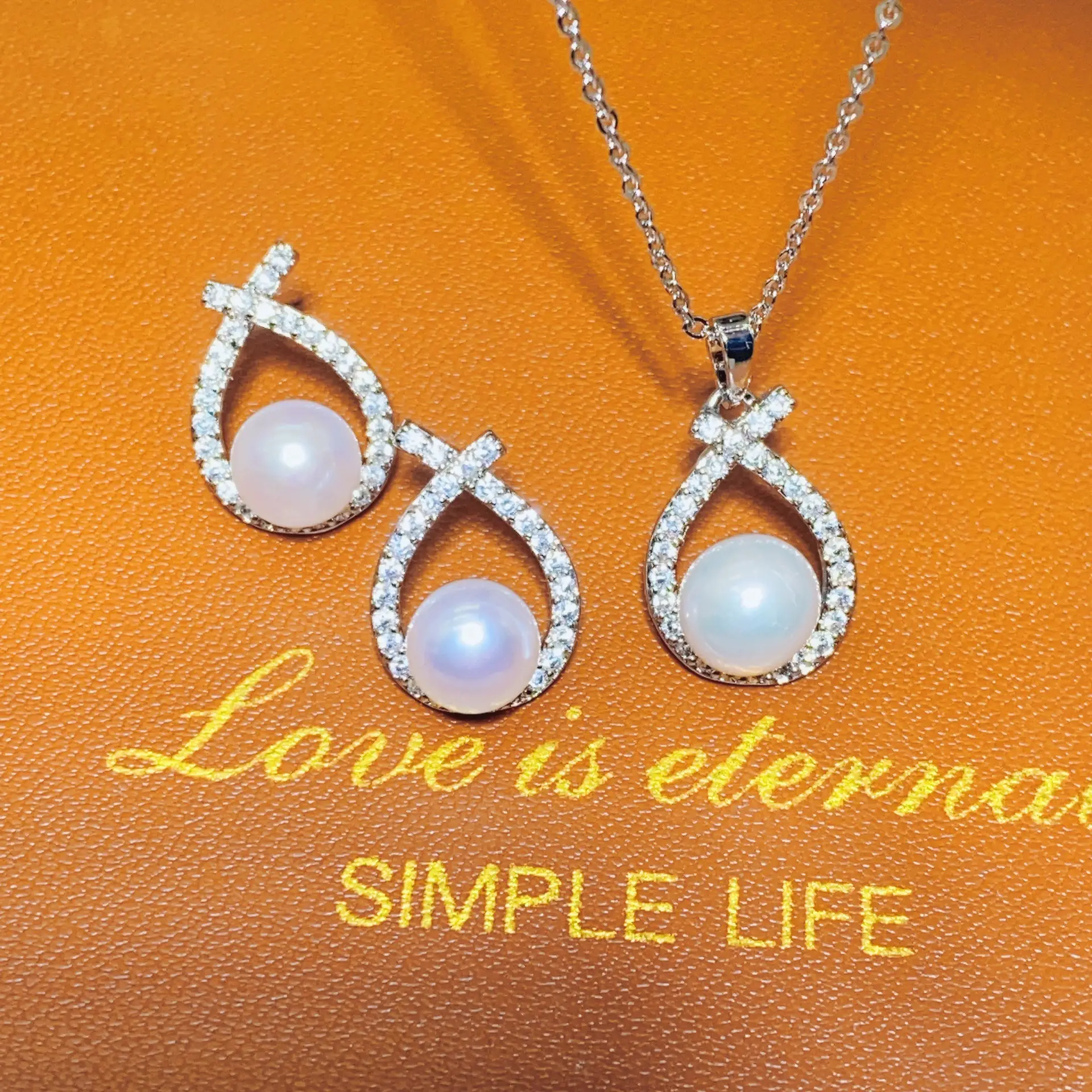 S925 Silver Pearl Earrings for Women - Image 5