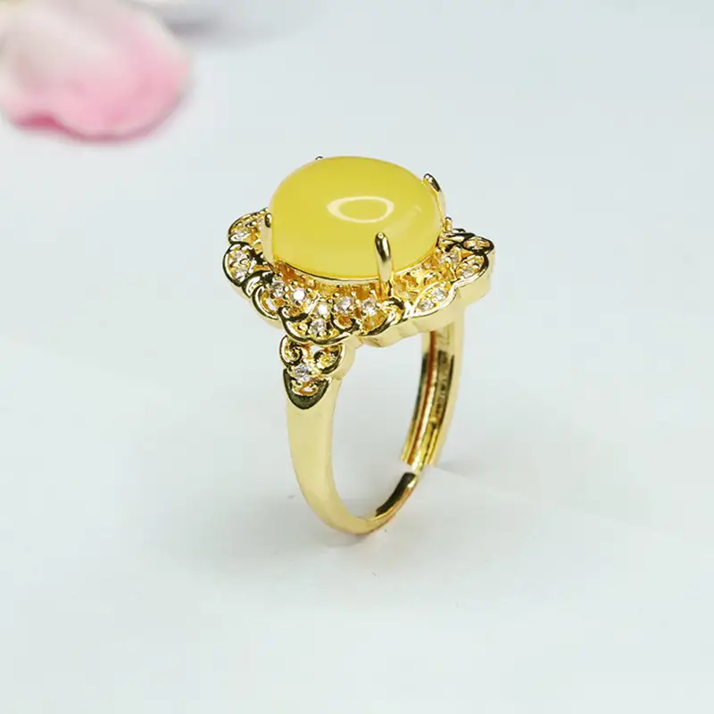Guan Yu Amber Ring for Women S3122003 — feature 7