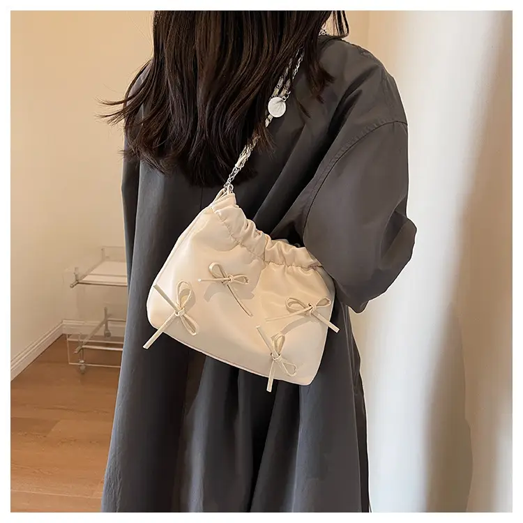 Women Korean Style Silver Underarm Bag 2023 — feature 15