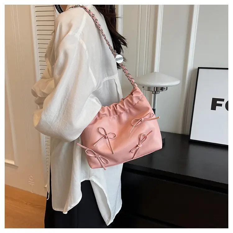 Women Korean Style Silver Underarm Bag 2023 — feature 18