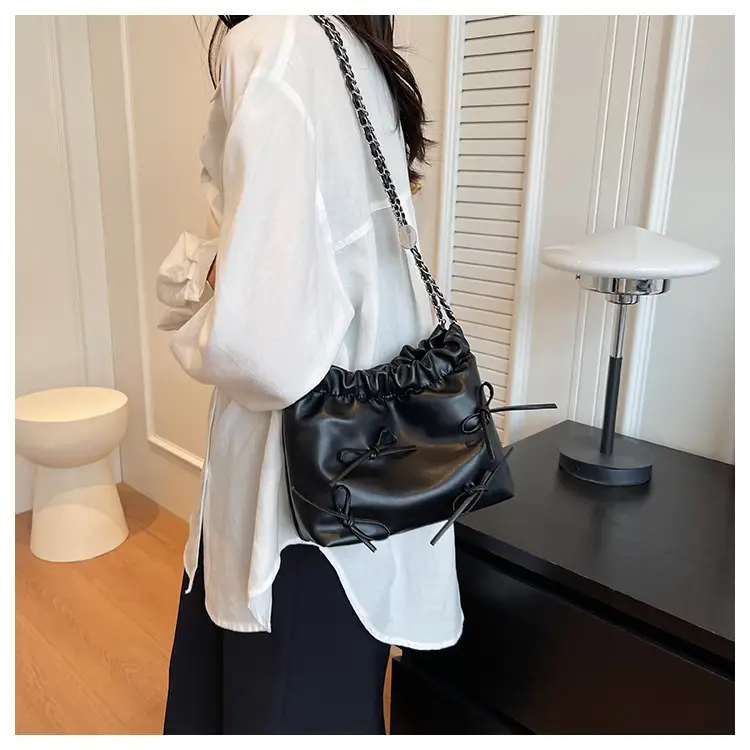 Women Korean Style Silver Underarm Bag 2023 — feature 22
