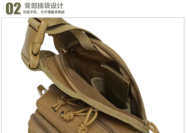 Camouflage Tactical Chest Bag for Men Women — feature 16