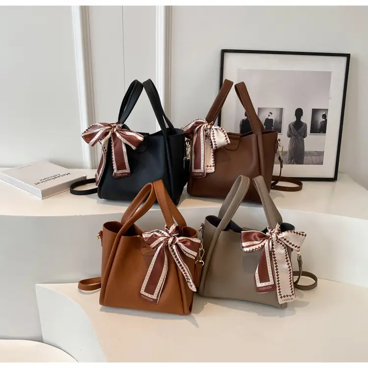 2023 Women's Brown Leather Shoulder Bag with Crossbody Strap — feature 24