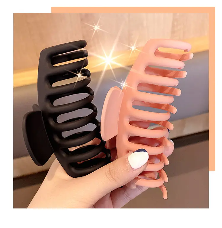Orange Hair Clip for Women's Updo and Clip Back — feature 14