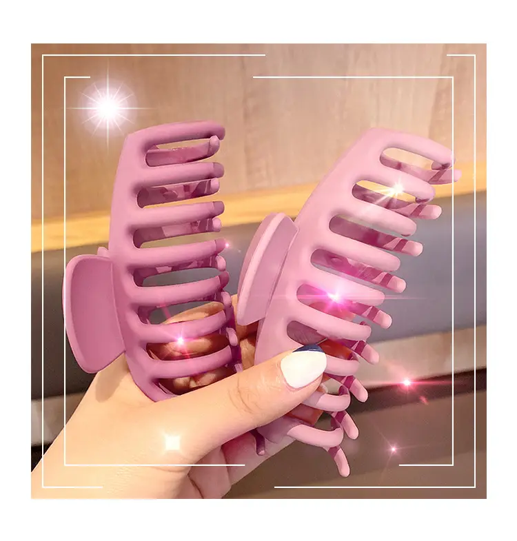 Orange Hair Clip for Women's Updo and Clip Back — feature 17
