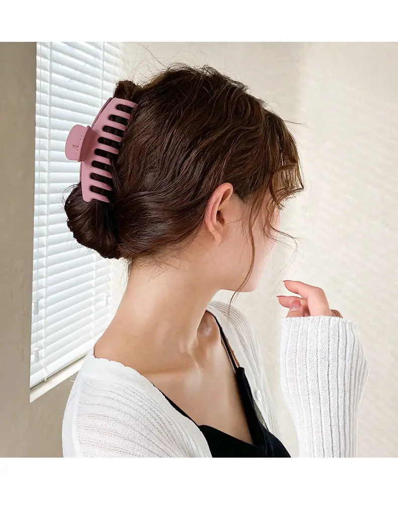 Orange Hair Clip for Women's Updo and Clip Back — feature 18