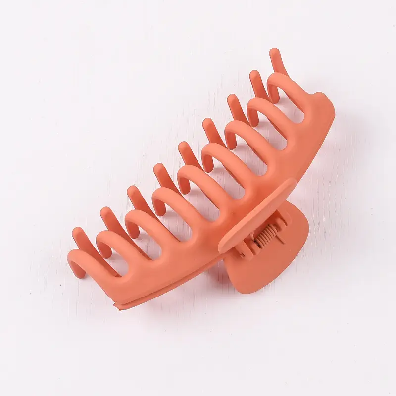 Orange Hair Clip for Women's Updo and Clip Back