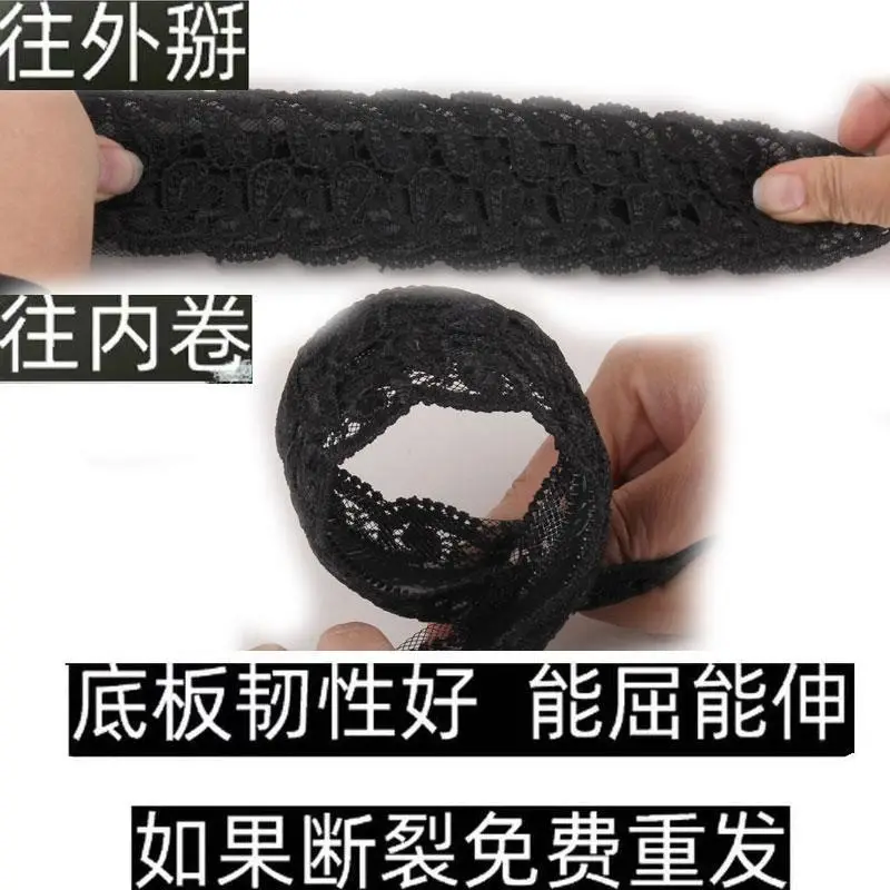 Wide Brim Lace Hair Band for Summer Wear — feature 3