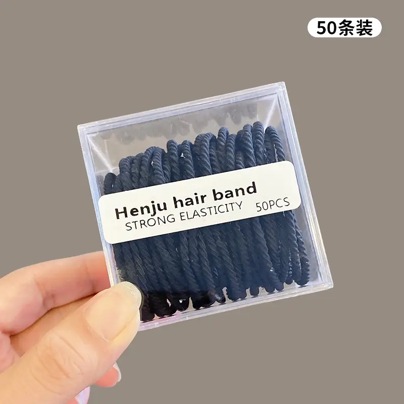 Girls Hair Ties Non-Tight High Elasticity Rubber Bands - Image 15