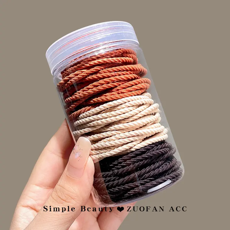 Girls Hair Ties Non-Tight High Elasticity Rubber Bands - Image 5