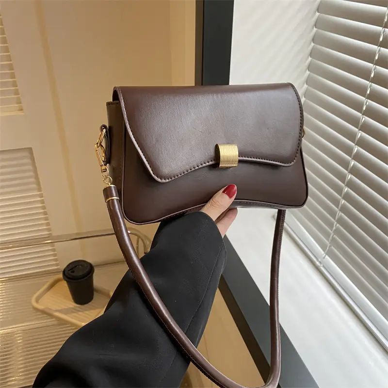 White Korean Style Shoulder Bag for Women 2023 - Image 7