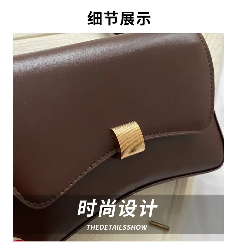 White Korean Style Shoulder Bag for Women 2023 — feature 2