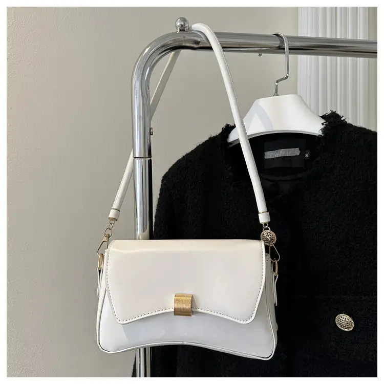 White Korean Style Shoulder Bag for Women 2023 — feature 24