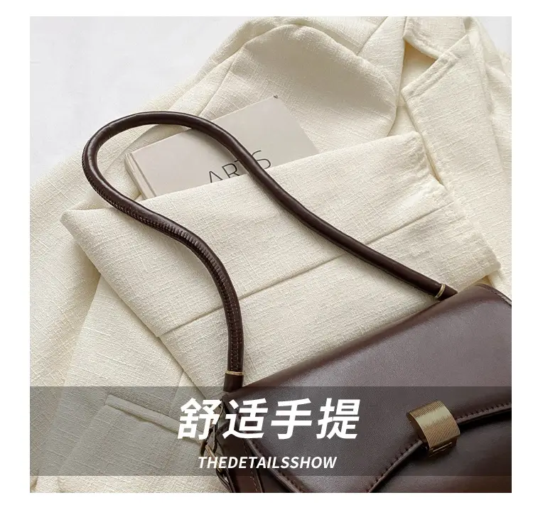 White Korean Style Shoulder Bag for Women 2023 — feature 3