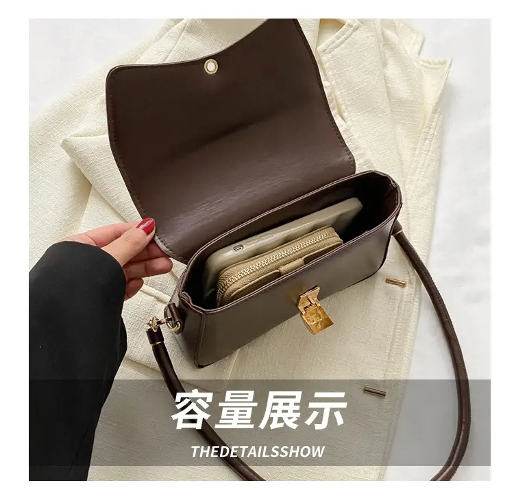 White Korean Style Shoulder Bag for Women 2023 — feature 6