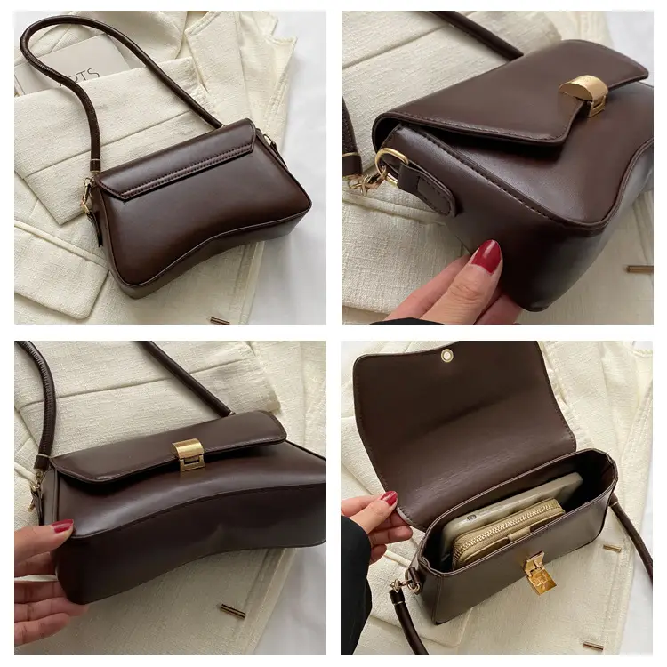 White Korean Style Shoulder Bag for Women 2023 — feature 7