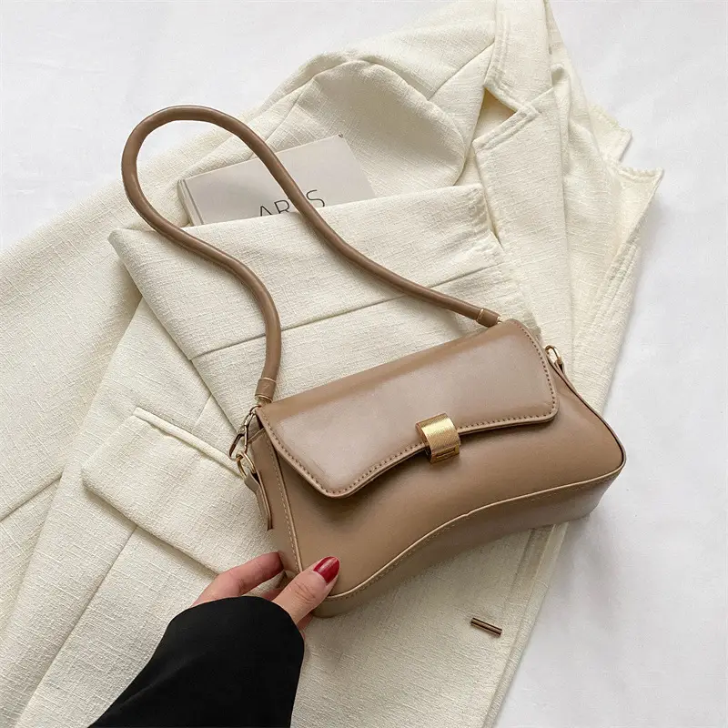 White Korean Style Shoulder Bag for Women 2023 - Image 3