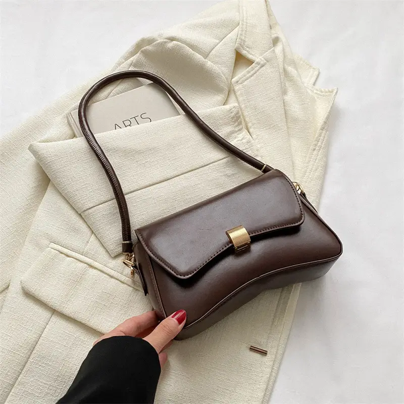 White Korean Style Shoulder Bag for Women 2023 - Image 4