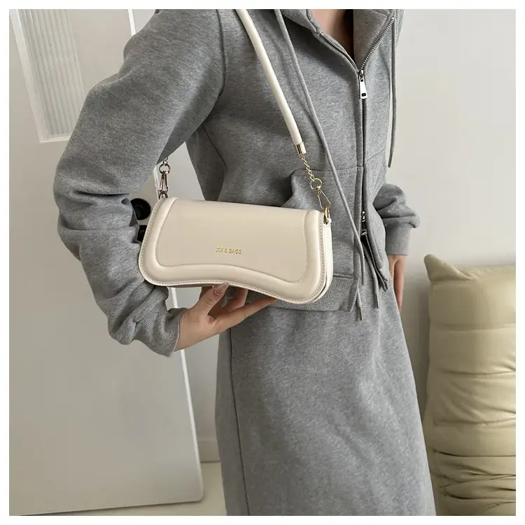 White Korean Style Shoulder Bag for Women 2023 — feature 17